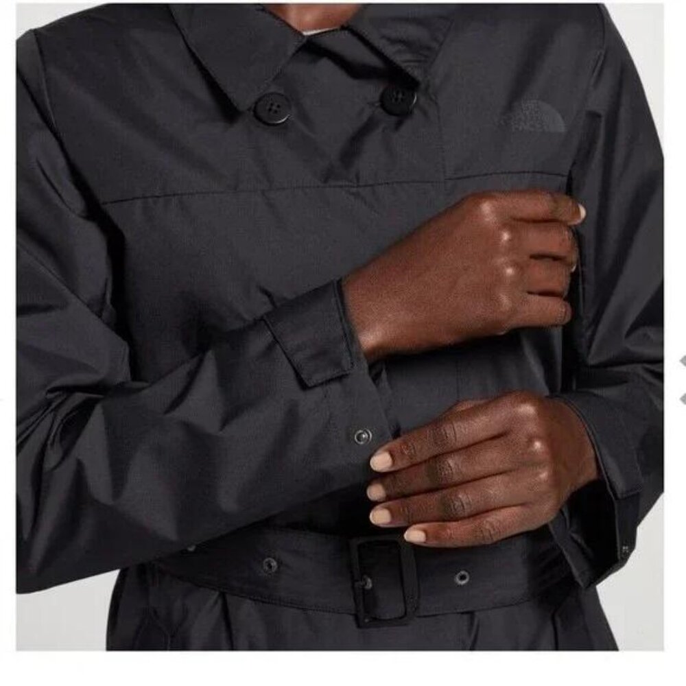 NWT The North Face Womens City Rain Trench Coat - Picture 4 of 4